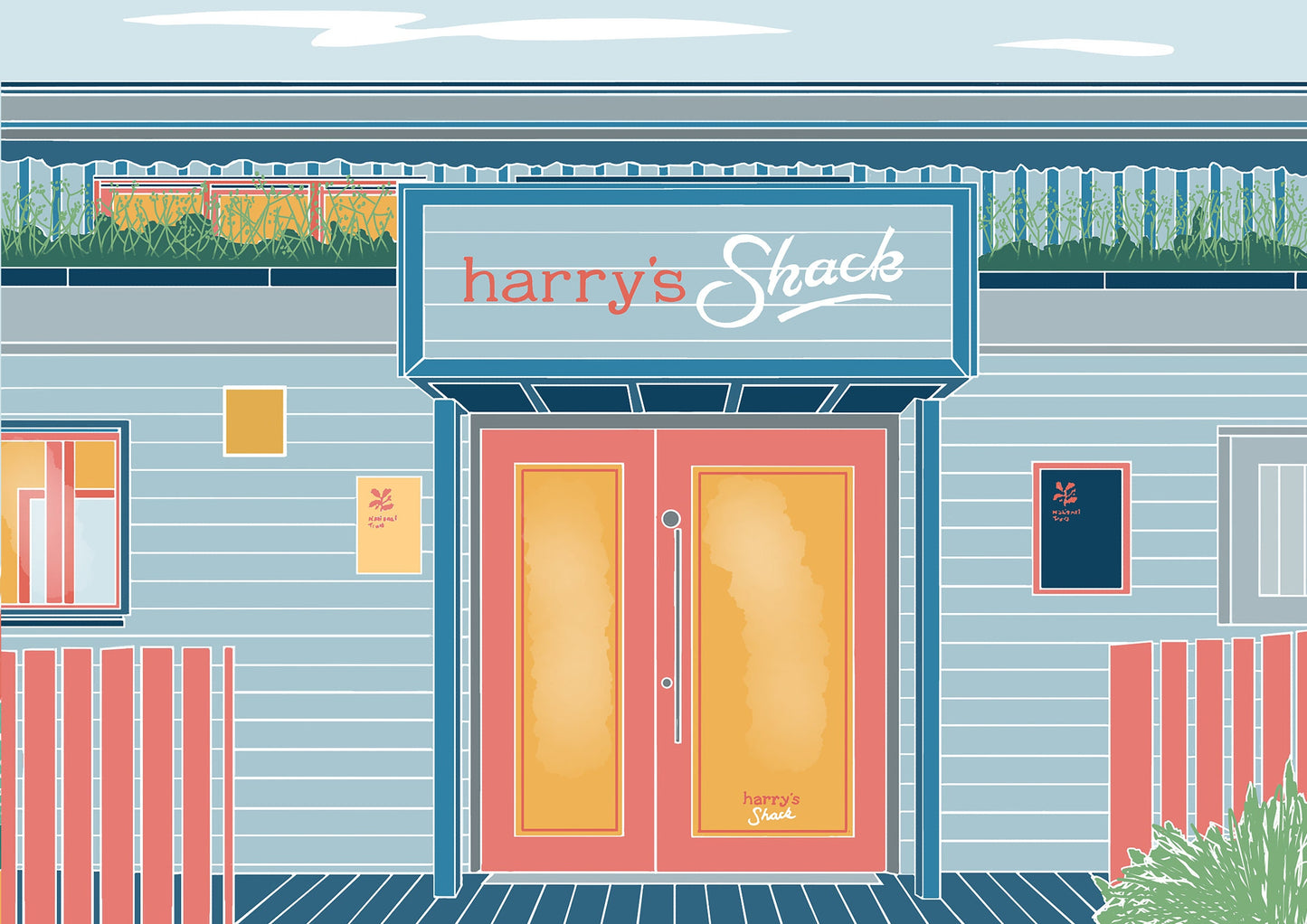 Harry's Shack Print