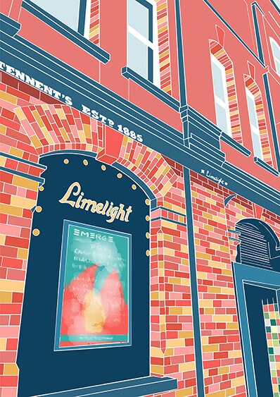 The Limelight Belfast Print
