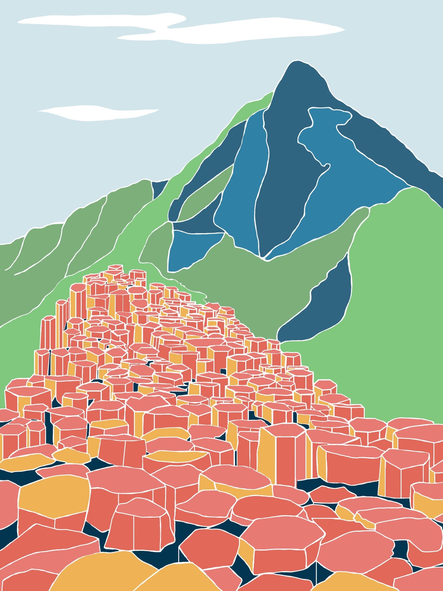 Giant's Causeway Print