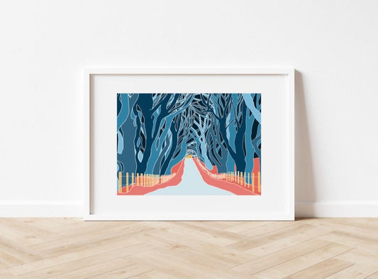 The Dark Hedges print