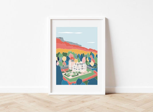 Belfast Castle and Cavehill Print