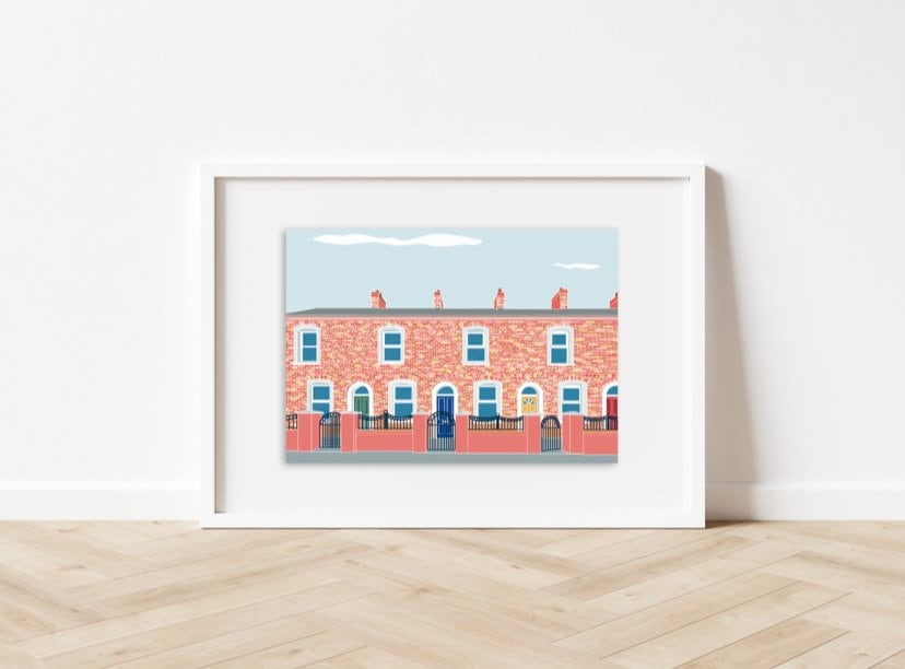Sunnyside Street print