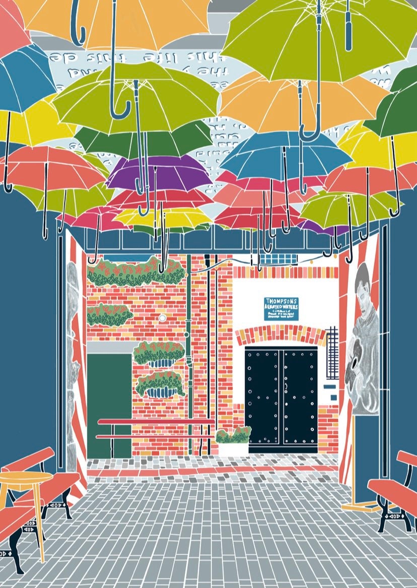 Commercial Court, Belfast Print