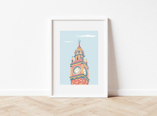 The Albert Clock Print