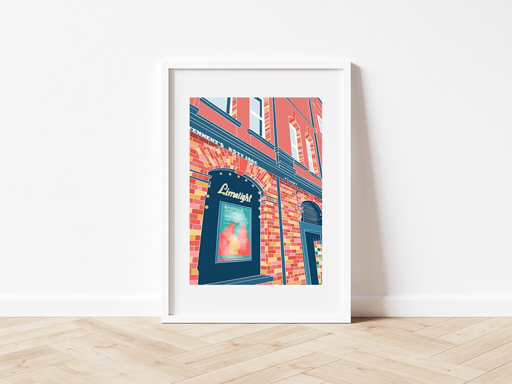 The Limelight Belfast Print