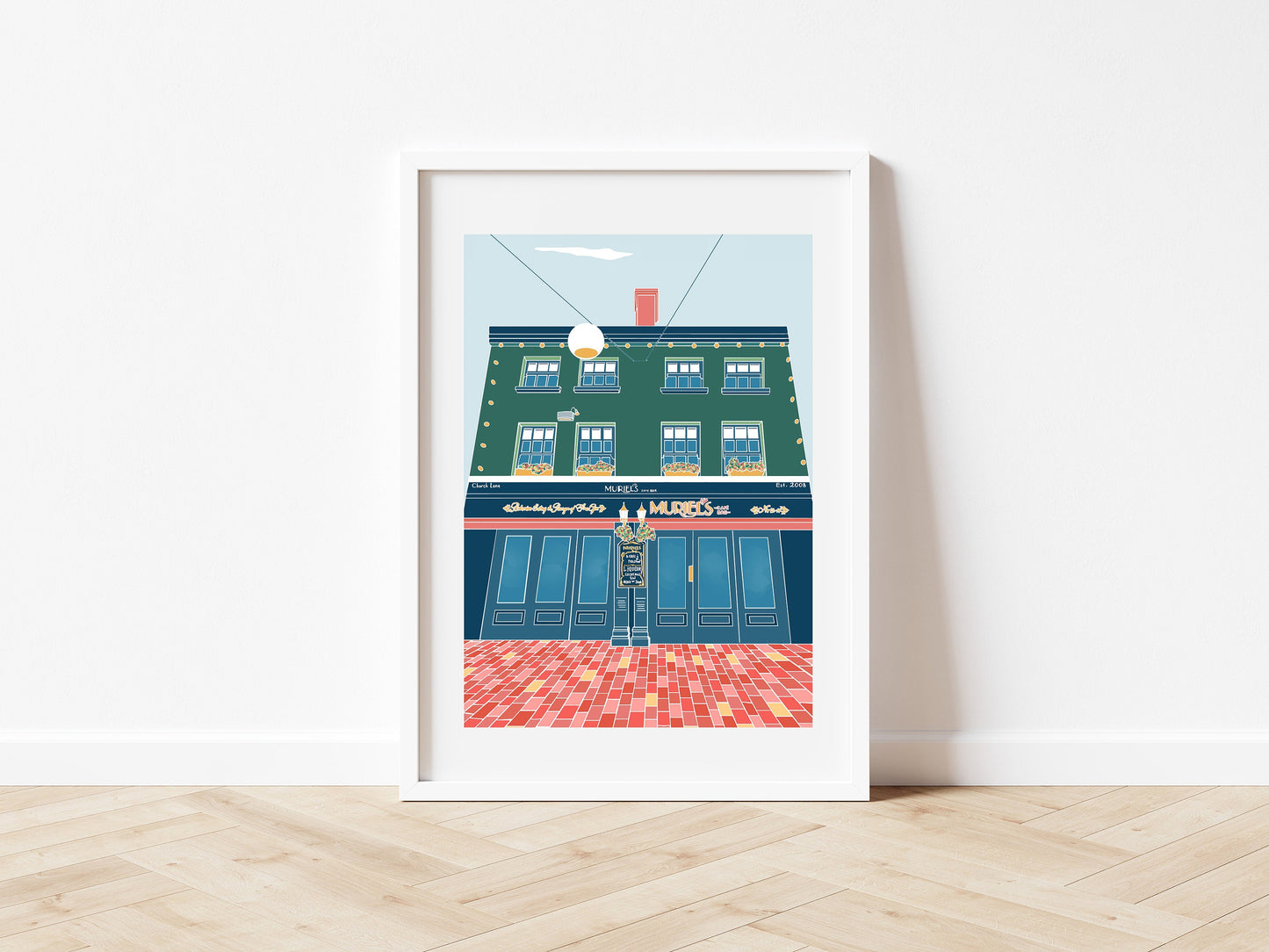 Muriel's Cafe Bar Print