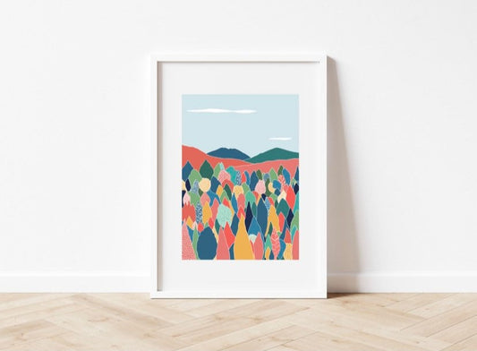 Mourne Mountains Print