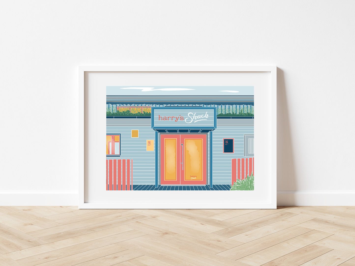 Harry's Shack Print