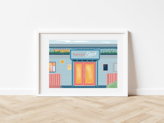 Harry's Shack Print