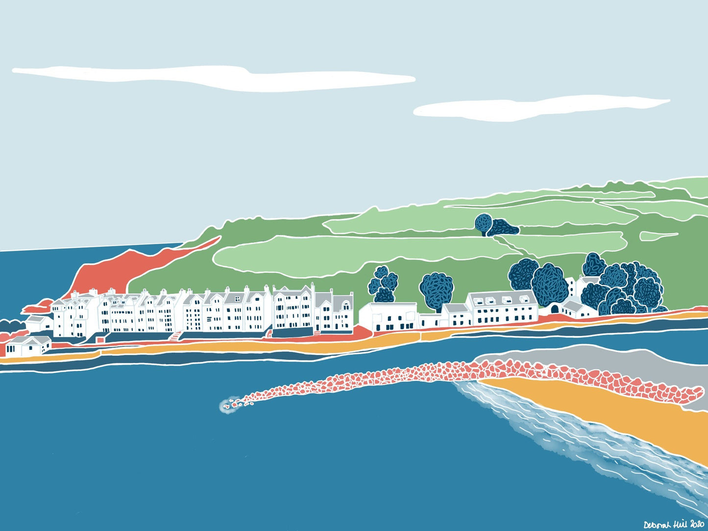 Cushendun, Northern Ireland Print