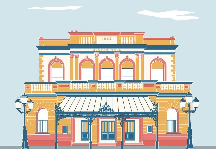 Ulster Hall Print: Belfast