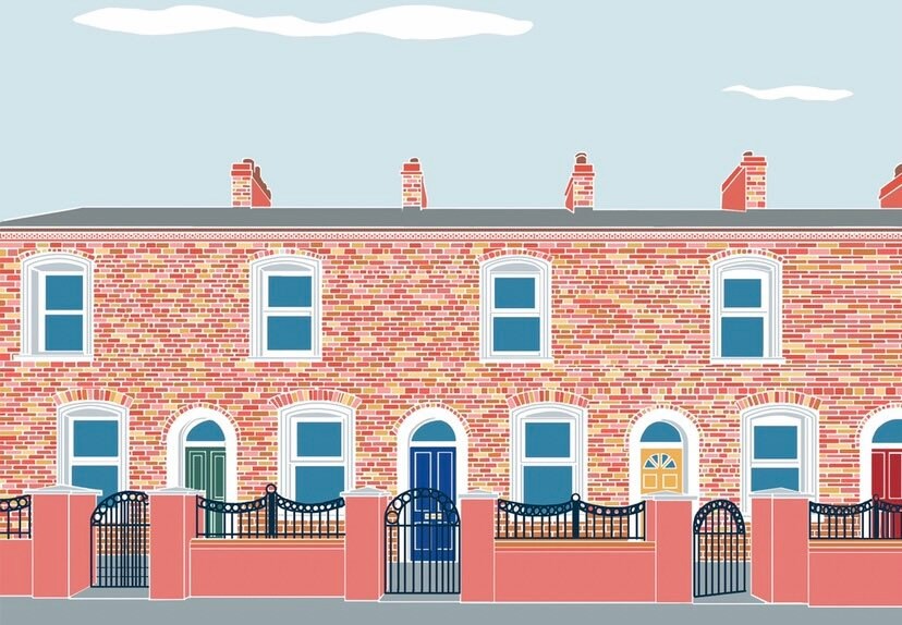 Sunnyside Street print