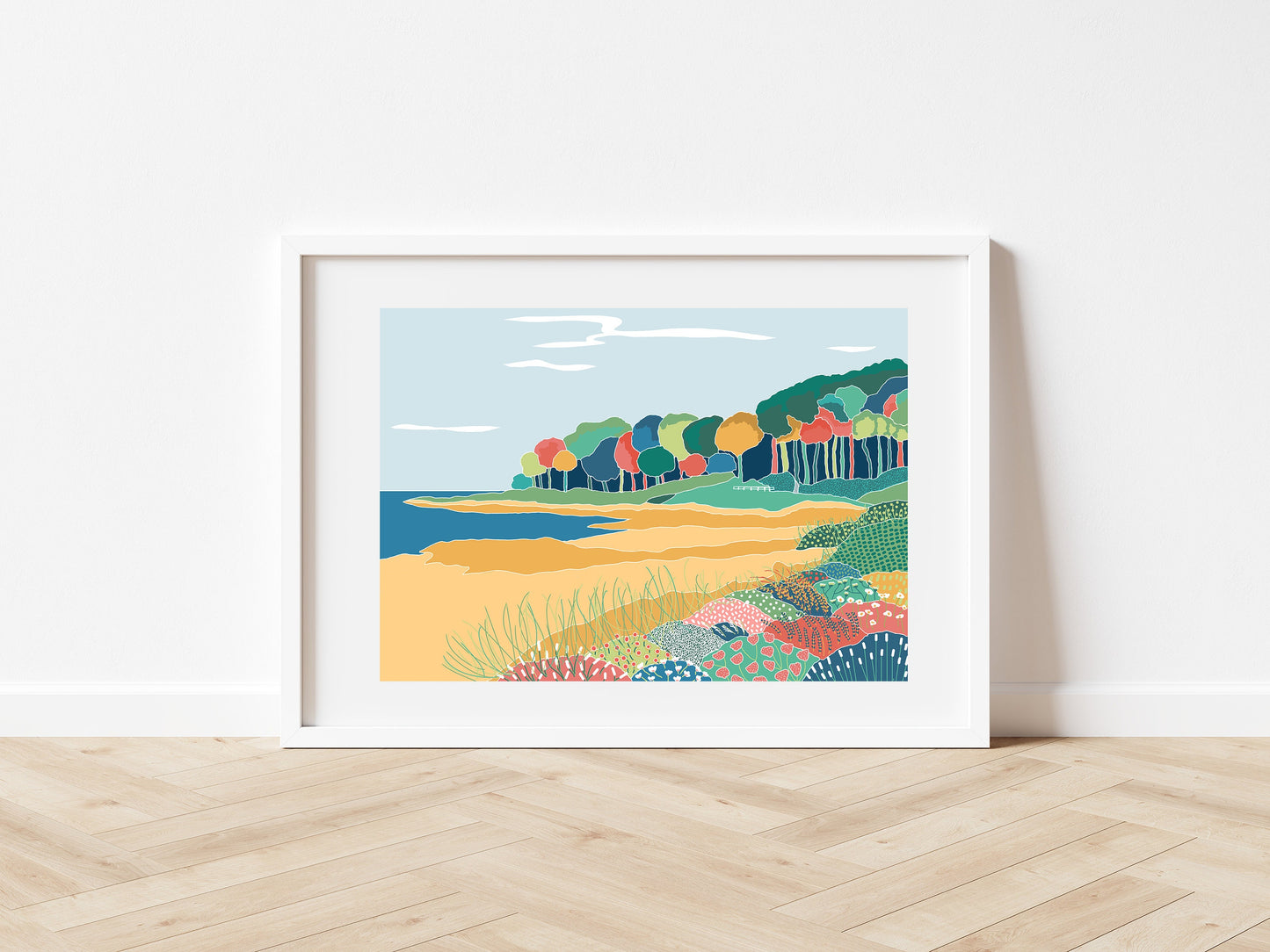 Crawfordsburn Beach Print