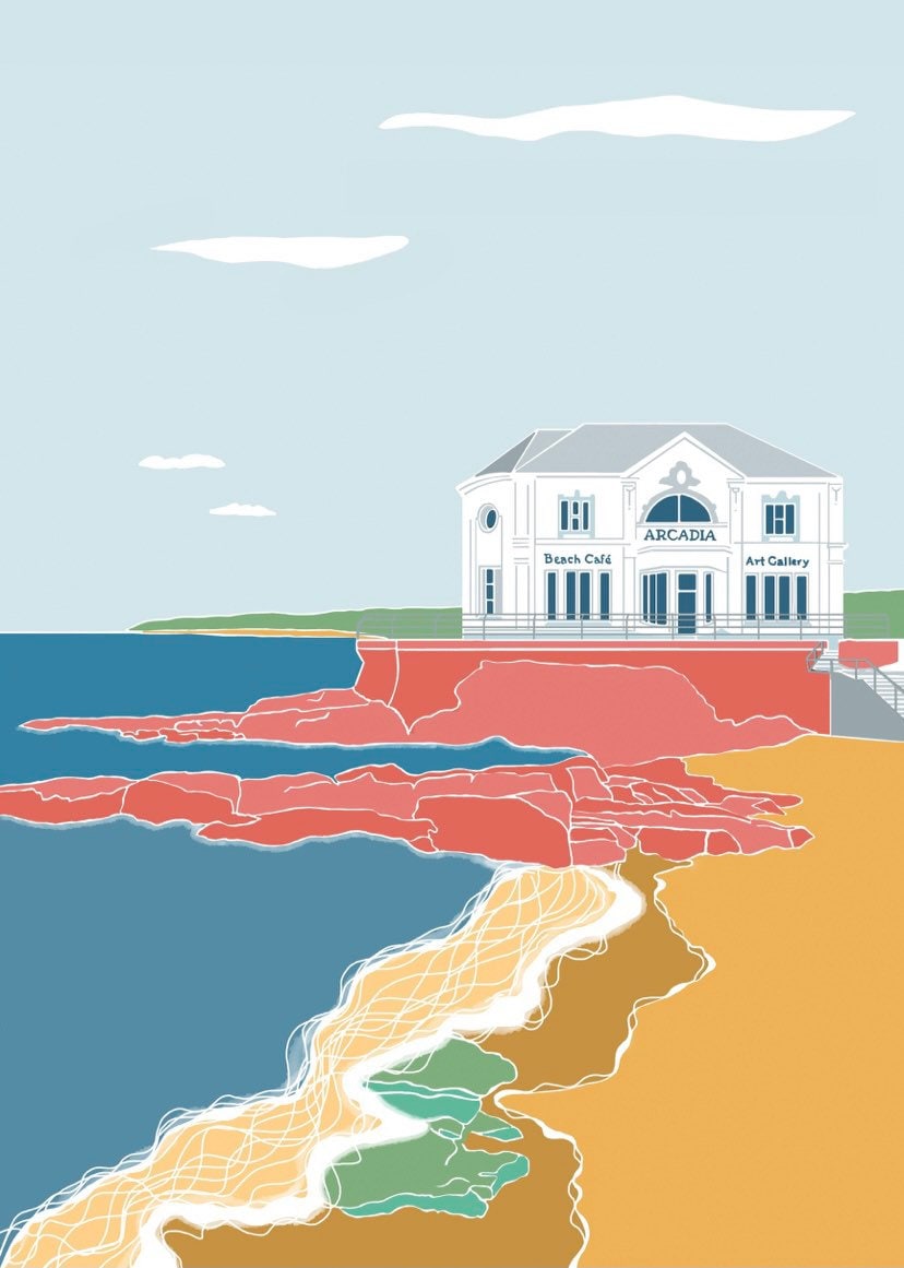 Arcadia, Portrush Illustration