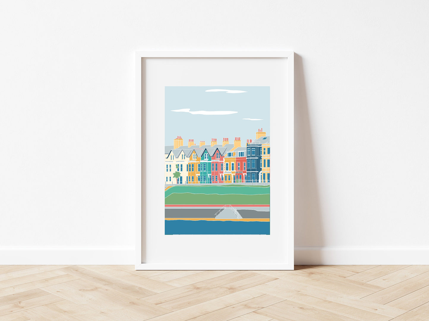 Ballyholme Esplanade Print