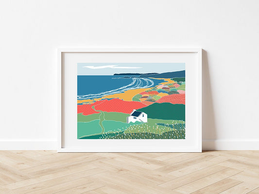 Whitepark Bay Print: County Antrim, Northern Ireland