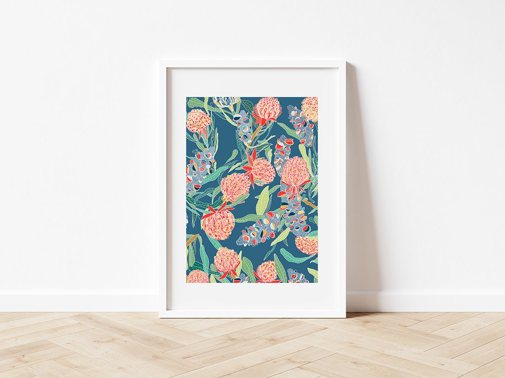 Banksia and Waratah